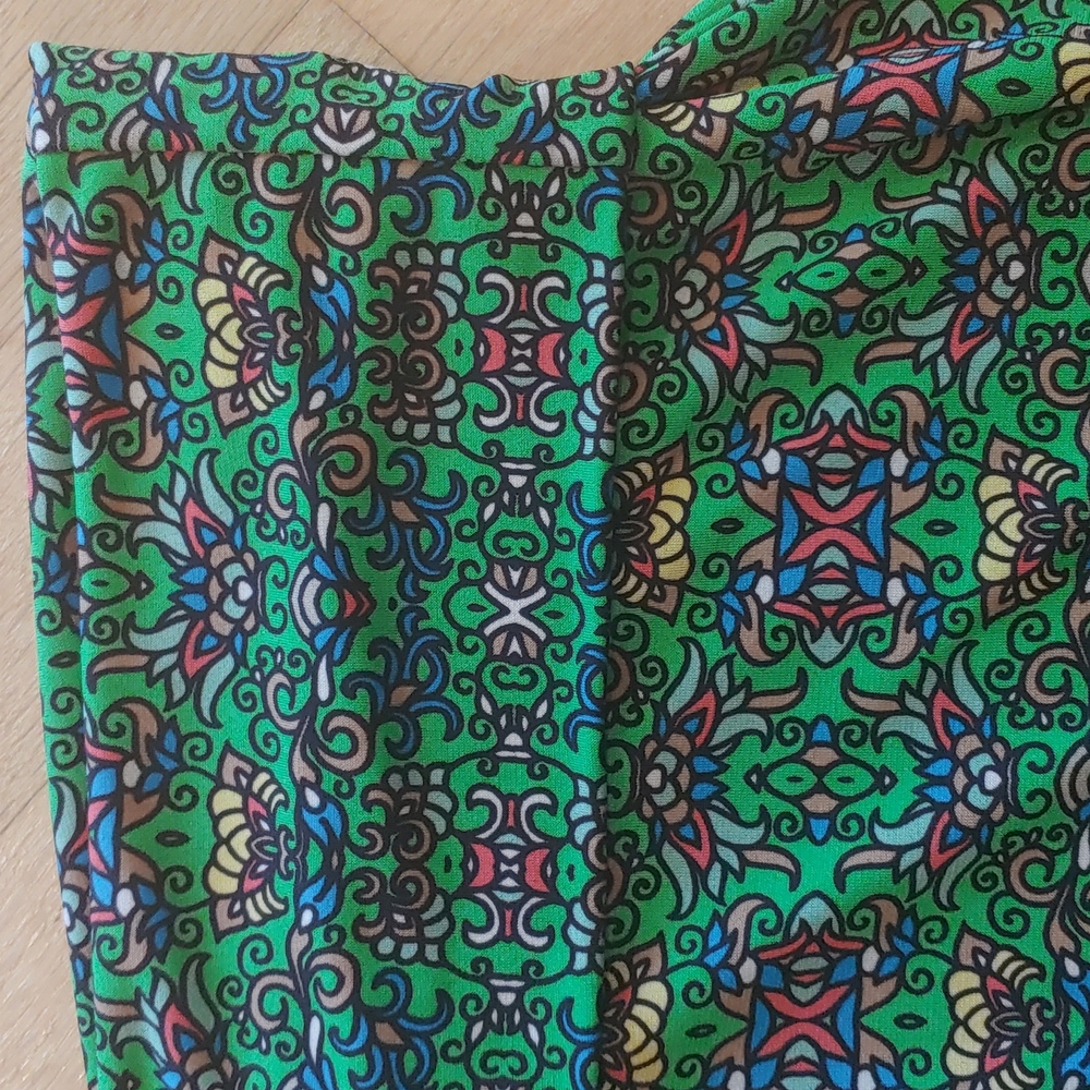 Lularoe Green Maxi Skirt Size S